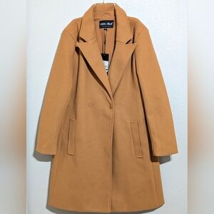 NWT White Mark Classic Walker Coat XL Brown/Camel